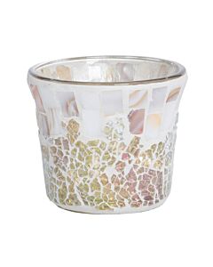 Yankee Candle Gold and Pearl Votive Holder